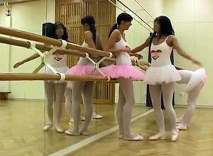 Girl-on-girl peeing - 6 Torrid ballet